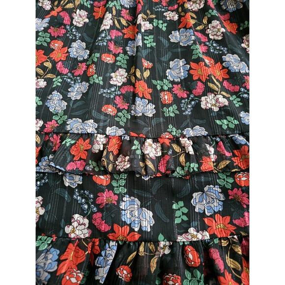 Nanette Lepore Lined Sheath Floral Dress Women's Size 4 Bohemian Peasant - Picture 3 of 10
